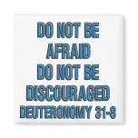 Deuteronomy 31:8 refrigerator magnets