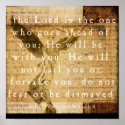 Deuteronomy 31:8 posters
