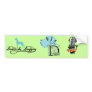 Deutsche Doggen Kopf D Text Bumper Sticker