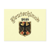 Deutschland Adler 2010 Wappen Fussball gifts Post Cards
