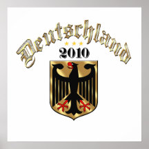 Deutschland Adler 2010 Wappen Fussball gifts Print