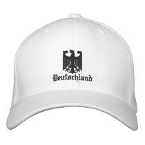 Deutschland "Coat of Arms" Embroidered Cap