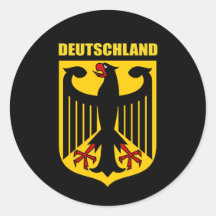 Deutschland Coat of Arms Sticker