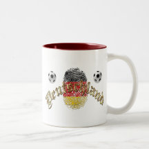 Deutschland DNA football gifts Germany flag tees Coffee Mugs