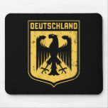 Deutschland Eagle -  German Coat of Arms Mouse Pads