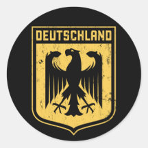 Deutschland Eagle -  German Coat of Arms Stickers