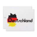 Deutschland flag colours! invitations