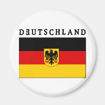 Deutschland Flagge Fridge Magnet