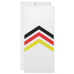 Deutschland Flagge icon rack cards