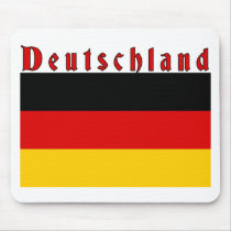 Deutschland Flagge Mouse Pads