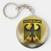 Deutschland Football Key Chains