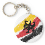 Deutschland Fussball Soccer Eagle Keychain