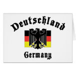 Deutschland Germany Flag cards