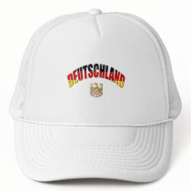 Deutschland logo flag of Germany gear Trucker Hats