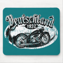 Deutschland Motowear Mouse Pad