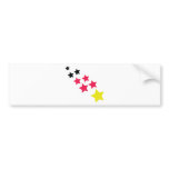 deutschland sterne german stars bumper sticker