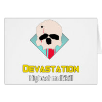 Devastation Greeting Card