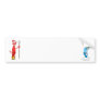 Devil and Angel Bumper Sticker