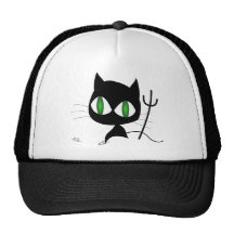 Devil Cat Trucker Hat