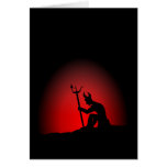 Devil Contemplating cards