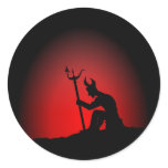 Devil Contemplating stickers