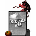 Devil Cutout Picture Frame 5x7 photo sculptures