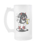 Devil Eightball Beer Mug