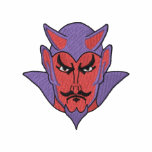 Devil embroidered shirts
