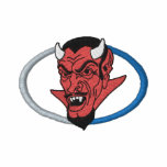 Devil embroidered shirts
