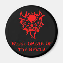 Devil Face Magnets