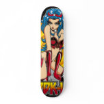 devil girl_Logo Skate Decks