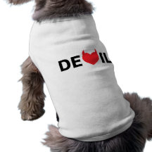 Devil & Heart Dog Tshirt