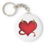 Devil Heart Keychain