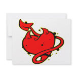 Devil Heart Tattoo invitations