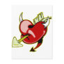 Devil Heart w/ Arrow Post Cards