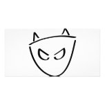 devil icon photo cards