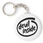 Devil Inside keychains