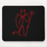 Devil - Stickman Mousepad