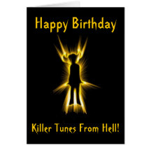 Devil Tunes! Birthday Card