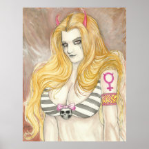 DevilGIRL Jennifer Print