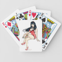 Devilgirl Playing Cards