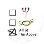 Devilish Angel stickers