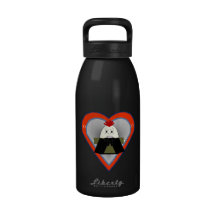 Devilish Cousin Andy Hawk Water Bottle