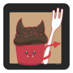 Devils Food Cupcake stickers