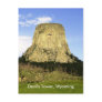 Devil's Tower, Wyoming Postcard