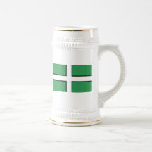 Devon Flag Coffee Mugs