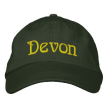 DEVON Male or Female Designer Cap Baseball Cap