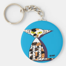Devon rex cat keychain nyckelringar