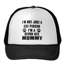 Devon Rex shirts Cat Design Mesh Hats