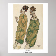 Devotion By Egon Schiele Posters